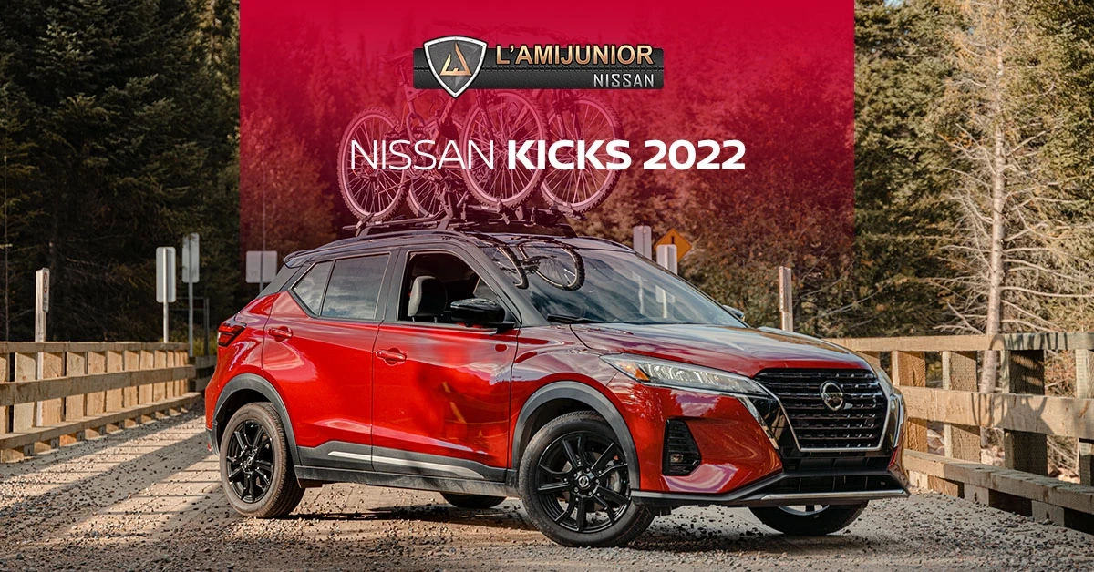 Le Nissan Kicks 2022, un VUS urbain à la mode