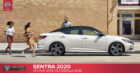 2020 Sentra VS. 2020 Civic VS. 2020 Corolla