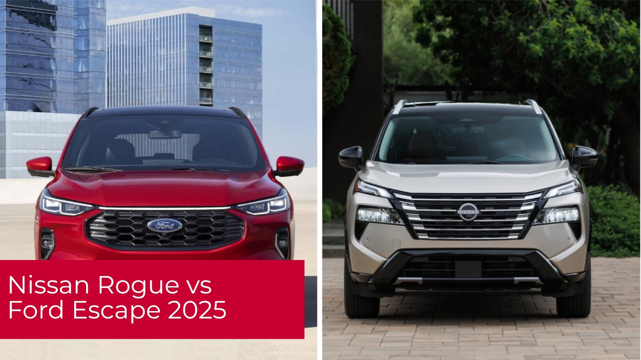 Nissan Rogue vs Ford Escape 2025