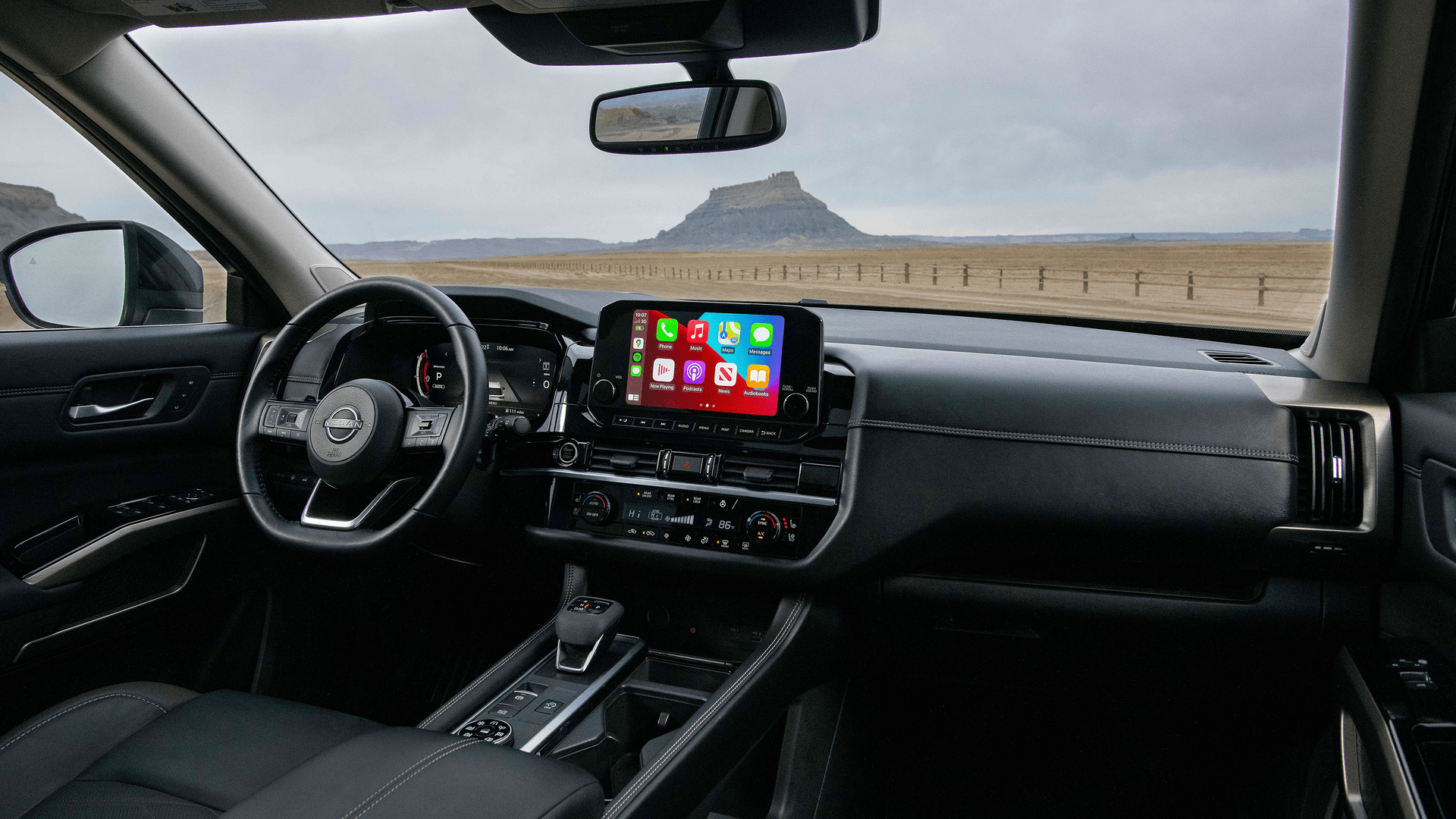 Intérieur du Nissan Pathfinder 2024