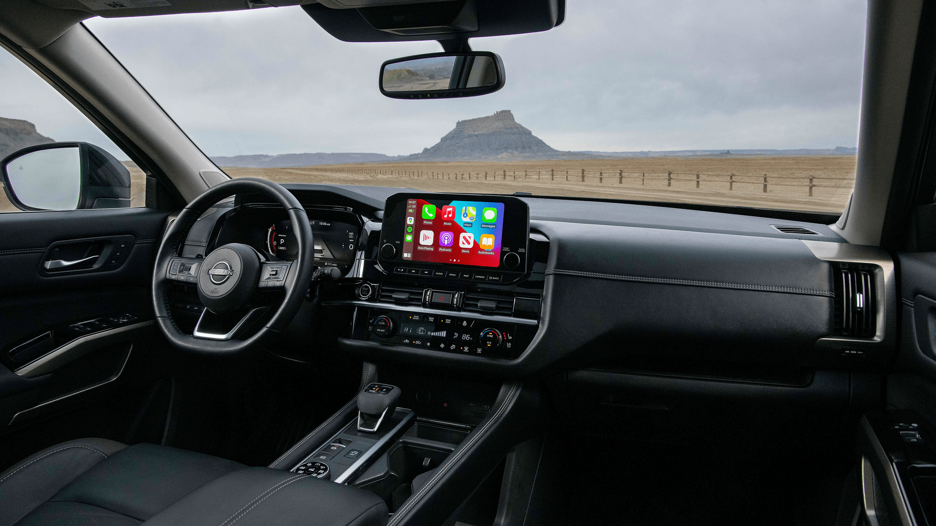 Interior of the 2025 Nissan Pathfinder